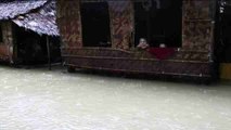 Las severas inundaciones dejan miles de afectados en Birmania