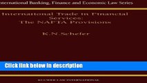 [PDF] International Trade in Financial Services: The NAFTA Provisions (International Banking,