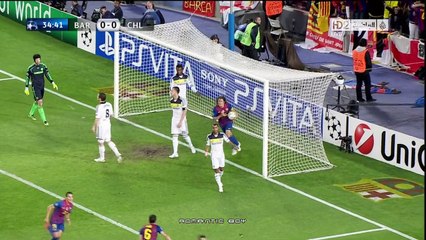 اهداف مباراة برشلونة و تشيلسي 2-2 نصف نهائي دوري الابطال 2012