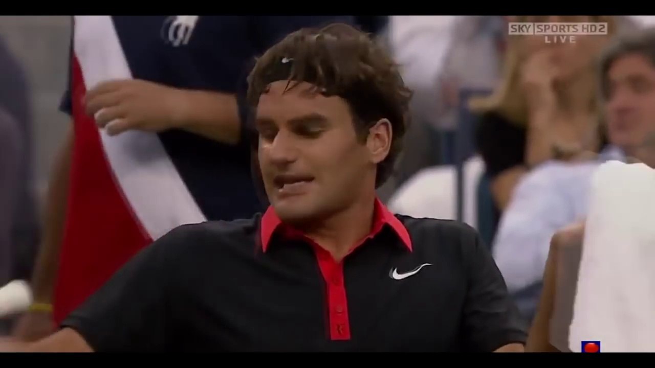 Roger Federer - Top 10 Angry Reactions