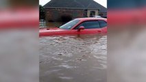 'Historic' floodwaters submerge cars, homes in Louisiana