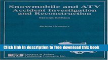 [Download] Snowmobile and ATV Accident Investigation and Reconstruction, Second Edition Kindle