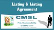 CMSL=07=Listing & Listing Agreements= D