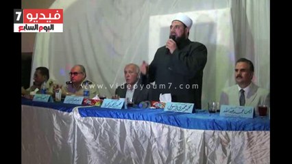 بالفيديو.. سكرتير عام أسيوط يشهد الصلح بين عائلتى "كتكوت"و"أولاد منصور شحاتة"