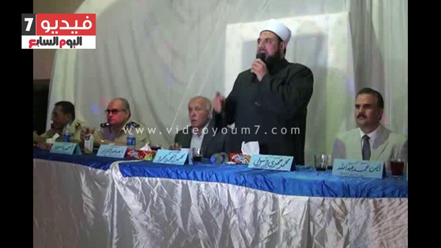 بالفيديو.. سكرتير عام أسيوط يشهد الصلح بين عائلتى كتكوت و أولاد منصور شحاتة