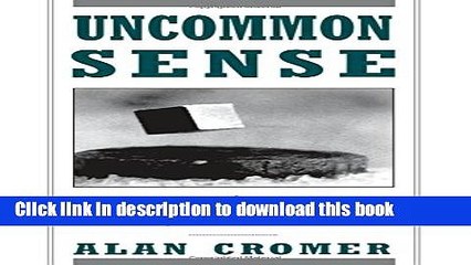 [Download] Uncommon Sense: The Heretical Nature of Science Kindle Online