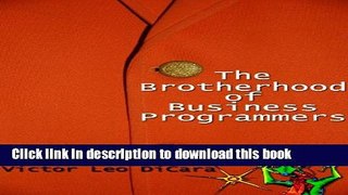 [PDF Kindle] Brotherhood of Business Programmers Free Download