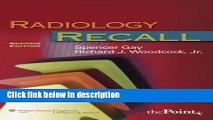 [PDF] Radiology Recall (Recall Series) [Online Books]