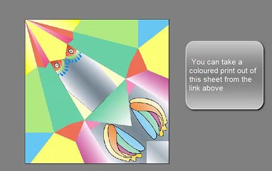 origami Lesson - making a pelican