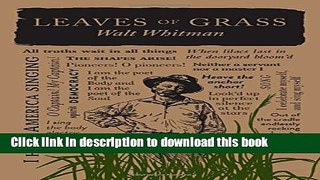 [Popular] Leaves of Grass (Word Cloud Classics) Kindle Free