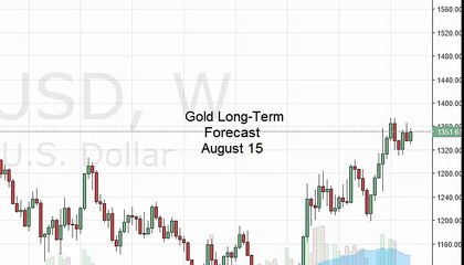 Gold Prices forecast for the week of August 15 2016, Technical Analysis