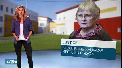 JT M6 12 août 2016 - Rejet de la demande de libération de Jacqueline Sauvage