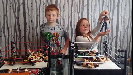 wwe toys . draft fun challenge .