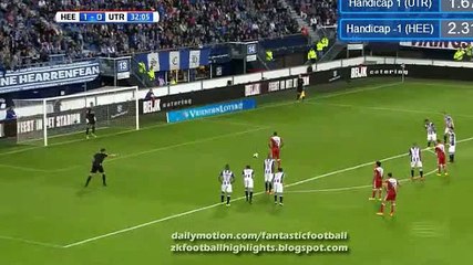 Sebastien Haller Goal HD - SC Heerenveen 1-1 FC Utrecht 2016 HD