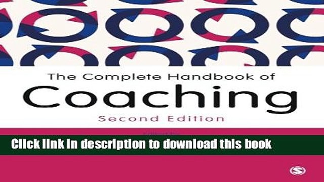 [Download] The Complete Handbook of Coaching Kindle Free