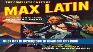 [Popular Books] The Complete Cases of Max Latin Full Online