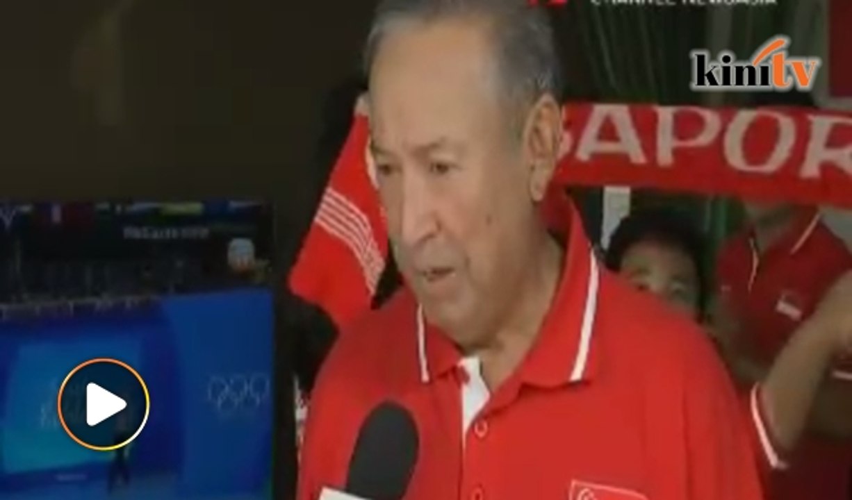 Watch: Joseph Schooling's dad reacts as son scores Olympic gold