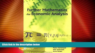 READ FREE FULL  Further Mathematics for Economic Analysis  READ Ebook Full Ebook Free