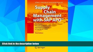 READ FREE FULL  Supply Chain Management with SAP APOTM: Structures, Modelling Approaches and