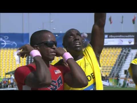Men's 200m T11 | semi-final 1 | 2015 IPC Athletics World Championships Doha