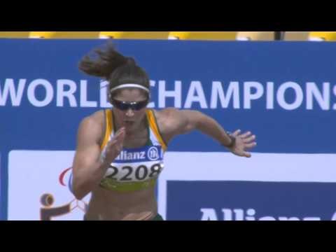 Women's 100m T13 | heat 1 | 2015 IPC Athletics World Championships Doha