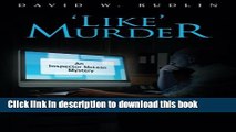 [Popular Books] Like  Murder: An Inspector McLean Mystery (Inspector Mclean Mysteries) Free Online