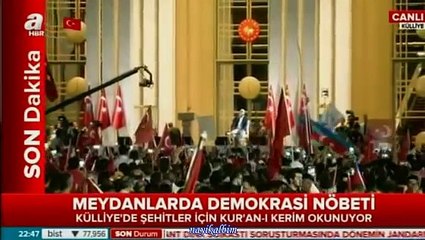 Mehmet Bilir AMENERRASULÜ Külliyede Kur'an 10.08.2016