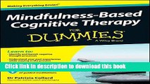 [Download] Mindfulness-Based Cognitive Therapy For Dummies Kindle Collection