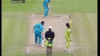 Shoaib Akhtar Thunderbolt in 99 worldcup Semi Final,Tony Greig in the commentary box