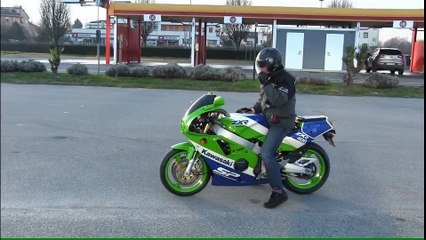 Kawasaki ZXR 400 Sport Production TEST DRIVE PART 1