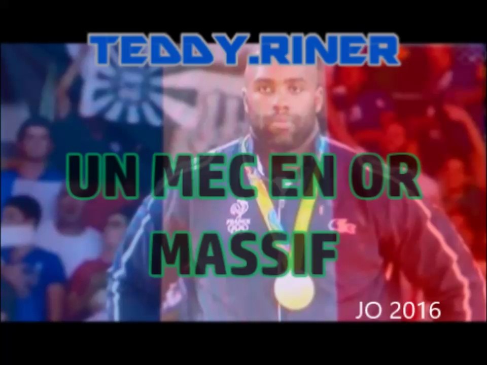 TEDDY RINER - SECOND TITRE OLYMPIQUE - JO 2016 BRESIL