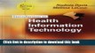 [Popular Books] Introduction to Health Information Technology (Book with Web site Passcode) Full