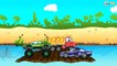 Emergency Vehicles The Ambulance with Racing Cars - Extreme Adventures! Cars Cartoons for children