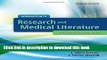 [Popular Books] Introduction To Research And Medical Literature For Health Professionals Full Online