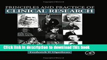 [PDF] Principles and Practice of Clinical Research, Third Edition Full Online