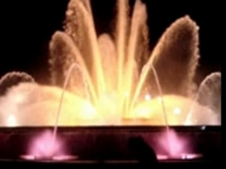 Fontaine magique de Barcelone