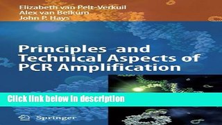[PDF] Principles and Technical Aspects of PCR Amplification [Full Ebook]