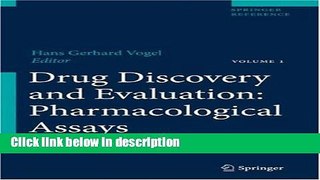 Download Drug Discovery and Evaluation: Pharmacological Assays Ebook Online