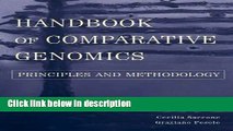 Ebook Handbook of Comparative Genomics: Principles and Methodology Full Online