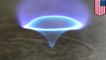 Blue fire tornado: ‘Blue whirl’ could be the answer to cleaning up oil spills - TomoNews