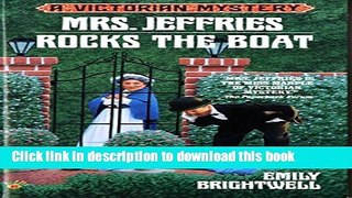 [PDF] Mrs. Jeffries Rocks the Boat (Victorian Mystery) Free Online