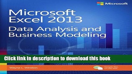 [Download] Microsoft Excel 2013 Data Analysis and Business Modeling Kindle Collection
