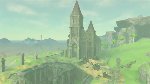 Extrait / Gameplay - The Legend of Zelda: Breath of the Wild (Le Temple du Temps)