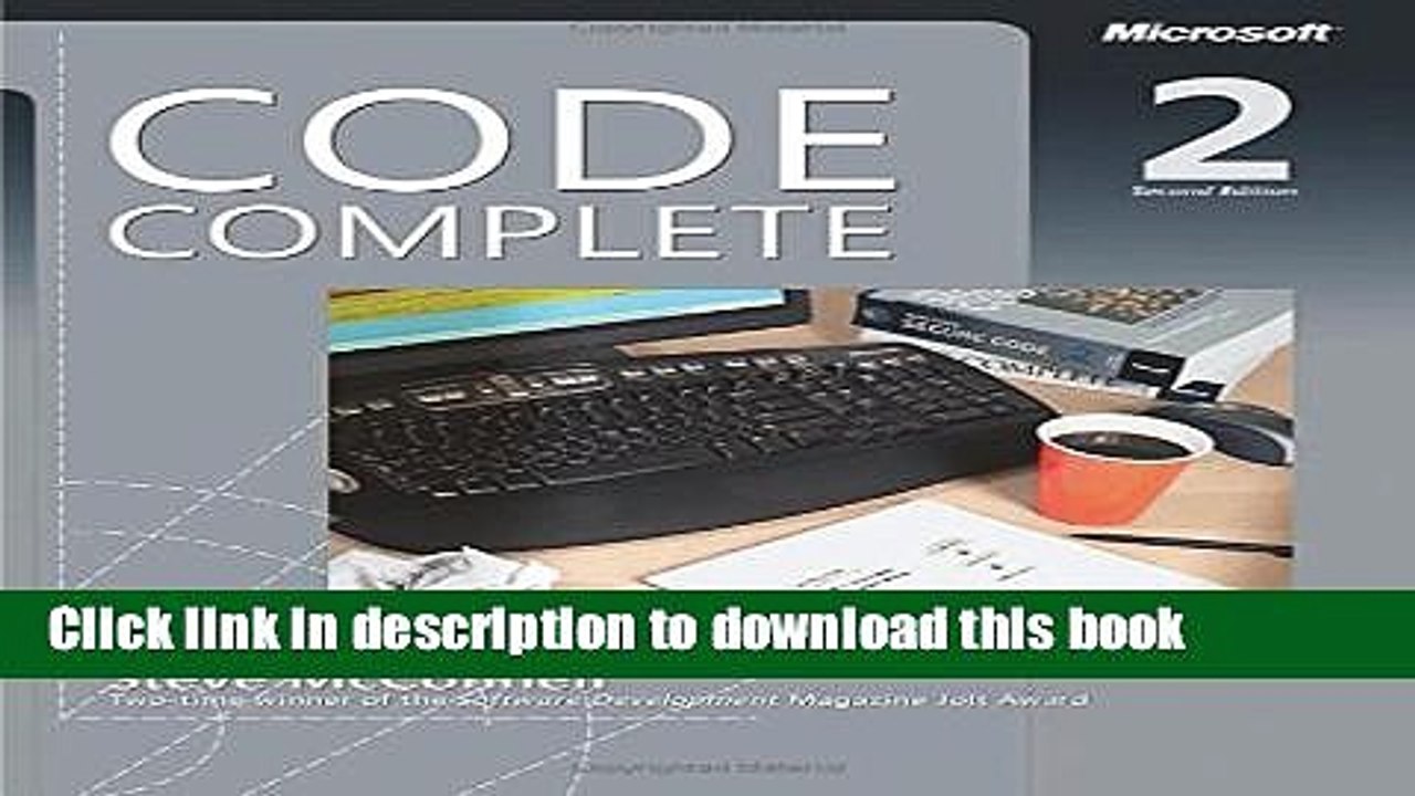 [Download] Code Complete: A Practical Handbook of Software Construction, Second Edition Paperback