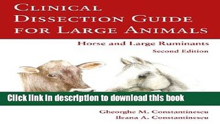[PDF] Clinical Dissection Guide For Large Animals Full Online