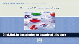 [PDF] Clinical Pharmacology (Quick Look Series) Download Online