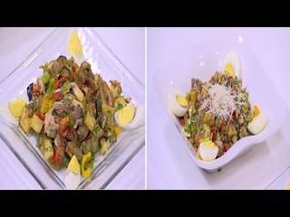 صدر الديك الرومي روستو - شرائح الديك الرومي بالخضار المقلي | طبخة ونص الحلقة كاملة