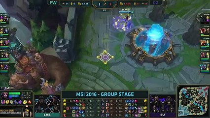 FW vs G2 - MSI 2016 (Mid-Season Invitational) - Flash Wolves vs G2 Esports_4