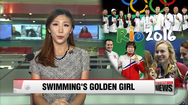 Rio 2016: America's Katie Ledecky wins fourth gold in 800m freestyle