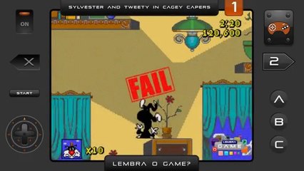 Frajola & Piu-piu #1 - Muitos FAILS! - Gameplay MEGADRIVE